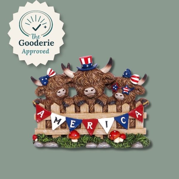 Highland-Cow-4th-of-July-Decor-Figurine